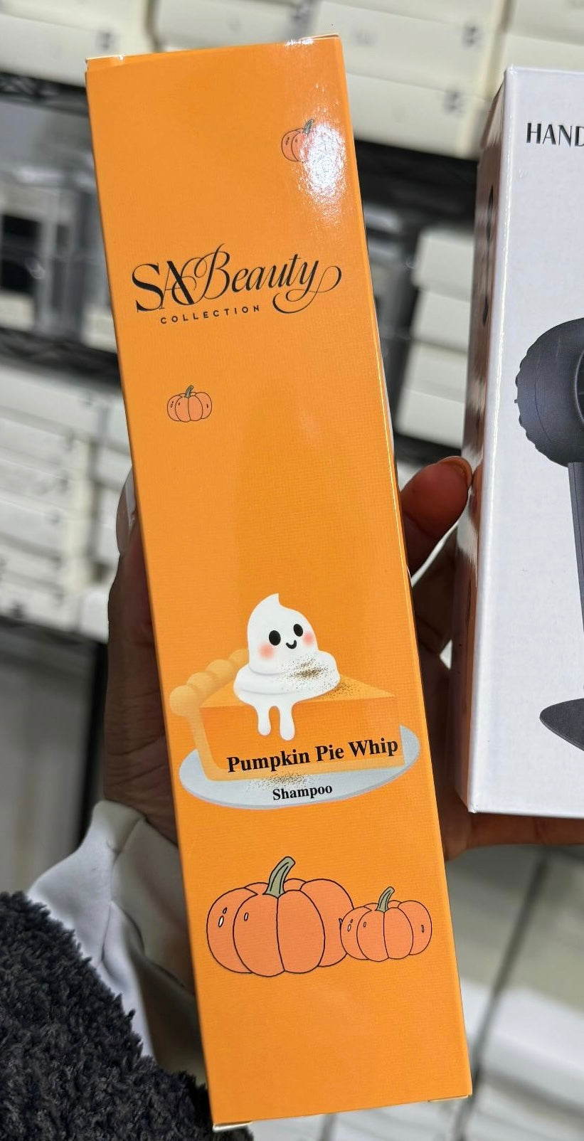 Lash shampoo pumpkin pie whip