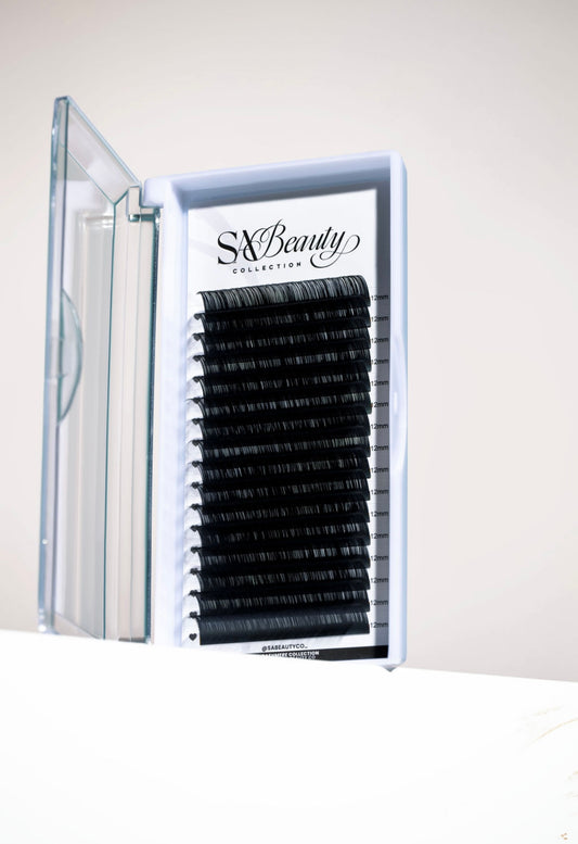 0.03 Cashmere Single Length Lash Trays