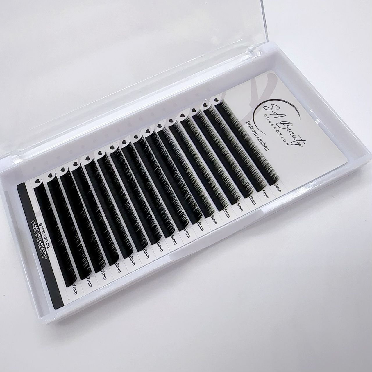 Bottom Lashes Mix Tray 5-7mm